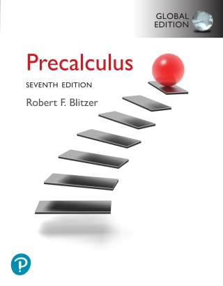 Cover image: Precalculus, Global Edition 7th edition 9781292730967