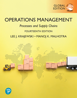 Cover image: Operations Management: Processes and Supply Chains, Global Edition 14th edition 9781292462974