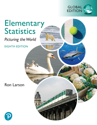 表紙画像: Elementary Statistics: Picturing the World, Global Edition 8th edition 9781292469270