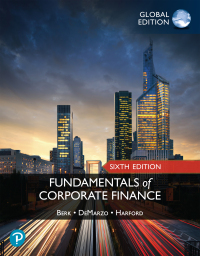 Cover image: Fundamentals of Corporate Finance, Global Edition 6th edition 9781292470047