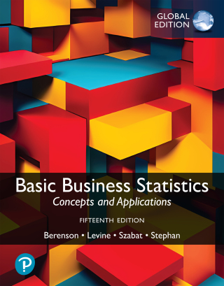 Immagine di copertina: Basic Business Statistics, Global Edition -- (Perpetual Access) 15th edition 9781292480725
