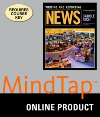Cover image: MindTap Communication for Rich's Writing and Reporting News: A Coaching Method, 8th Edition, [Instant Access], 1 term (6 months) 8th edition 9781305077423