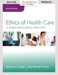Cover image: MindTap Basic Health Sciences for Edge/Groves' Ethics of Health Care: A Guide for Clinical Practice 4th edition 9781305118867