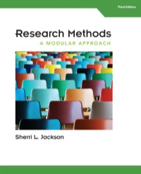 Imagen de portada: Research Methods: A Modular Approach 3rd edition 9781285750491