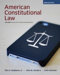 Cover image: American Constitutional Law, Volume I 6th edition 9781285736914