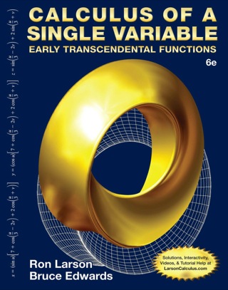 Cover image: Calculus of a Single Variable: Early Transcendental Functions 6th edition 9781305191242