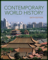 Cover image: Contemporary World History 6th edition 9781285447902