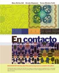 Cover image: En contacto, Enhanced Student Text: Lecturas intermedias 9th edition 9781285734569