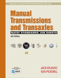 Cover image: NATEF Standards Job Sheets Area A3 4th edition 9781111646998