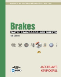 Cover image: NATEF Standards Job Sheets Area A5 4th edition 9781305440791