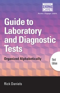 Cover image: Delmar's Guide to Laboratory and Diagnostic Tests 3rd edition 9781285053134