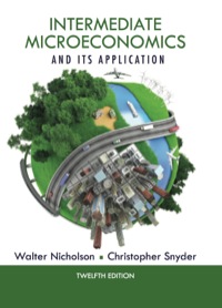 Cover image: Intermediate Microeconomics and Its Application 12th edition 9781133189039