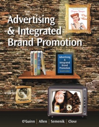 Cover image: Advertising and Integrated Brand Promotion 7th edition 9781305334434