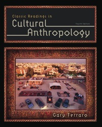 Cover image: Classic Readings in Cultural Anthropology 4th edition 9781285738505