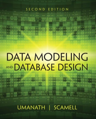 Cover image: Data Modeling and Database Design 2nd edition 9781285085258