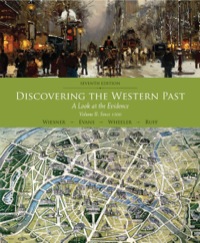 Cover image: Discovering the Western Past, Volume II: Since 1500 7th edition 9781111837174
