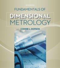 Cover image: Fundamentals of Dimensional Metrology 6th edition 9781305725898