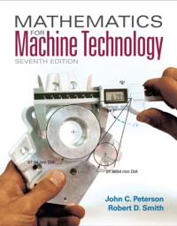 Cover image: Mathematics for Machine Technology 7th edition 9781133281450