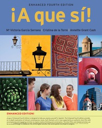Cover image: A que si!, Enhanced 4th edition 9781285849263