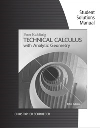 Cover image: Student Solutions Builder Manual for Kuhfittig's Technical Calculus with Analytic Geometry, 5th 5th edition 9781133945192
