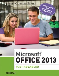 Cover image: MicrosoftÂOffice 2013 1st edition 9781285166391