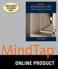 Cover image: MindTap Business Law for Mann/Roberts' Essentials of Business Law and the Legal Environment, 12th Edition, [Instant Access], 2 terms (12 months) 12th edition 9781305264113
