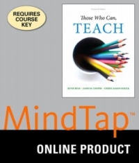 Cover image: MindTap Education for Ryan/Cooper/Bolick's Those Who Can, Teach 14th edition 9781305267084