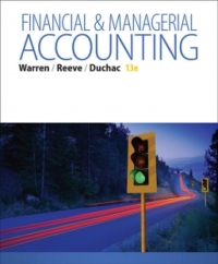 Cover image: CengageNOWv2 for Warren's Financial & Managerial Accounting, 13th Edition, [Instant Access], 2 terms 13th edition 9781305267831