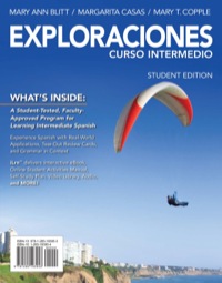 Cover image: Exploraciones curso intermedio 4LTR press 1st edition 9781285193953