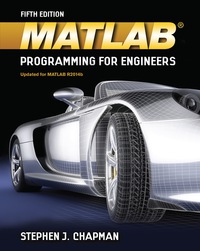 Cover image: MATLAB Programming for Engineers 5th edition 9781337010238