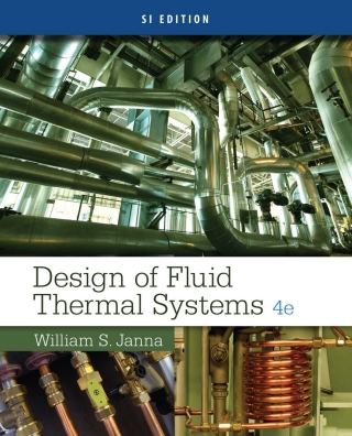 Cover image: Design of Fluid Thermal Systems, SI Edition 4th edition 9781305076075