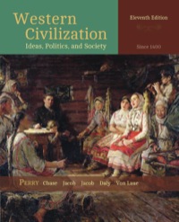 Cover image: Western Civilization: Ideas, Politics, and Society: Since 1400 11th edition 9781305540873