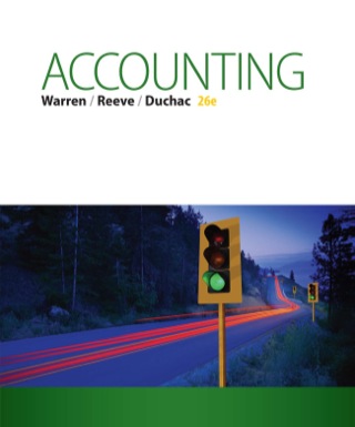 Cover image: Accounting 26th edition 9781285743615