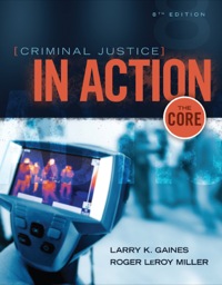 Cover image: Criminal Justice in Action: The Core 8th edition 9781305544468