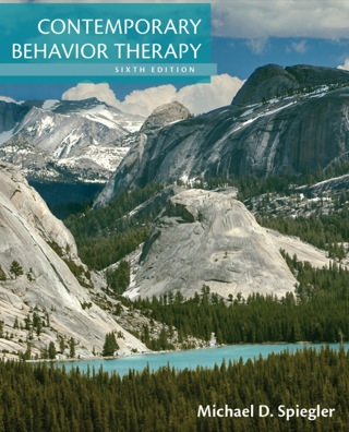 Cover image: Contemporary Behavior Therapy 6th edition 9781305269217
