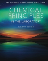 Cover image: Chemical Principles in the Laboratory 11th edition 9781305264434