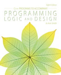Cover image: C ++ Programs to Accompany Programming Logic and Design 8th edition 9781305466012