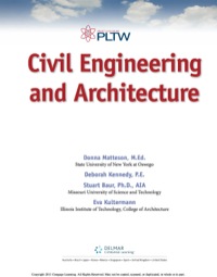 Cover image: Project Lead the Way: Civil Engineering and Architecture 1st edition 9781285249278