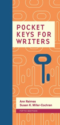 Cover image: Pocket Keys for Writers 5th edition 9781337286930