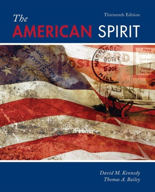 Cover image: The American Spirit: United States History as Seen by Contemporaries 13th edition 9781305101777