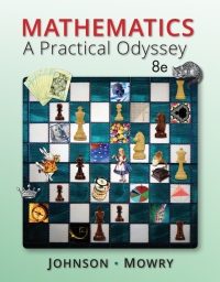 Imagen de portada: Mathematics: A Practical Odyssey 8th edition 9781305682467