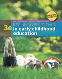 Cover image: California Edition Beginning Essentials in Early Childhood Education 3rd edition 9781305089280