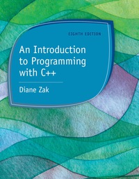 Cover image: An Introduction to Programming with C++ 8th edition 9781285860114