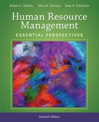 Cover image: Human Resource Management: Essential Perspectives 7th edition 9781305803206