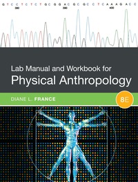 Cover image: Lab Manual and Workbook for Physical Anthropology 8th edition 9781305259041