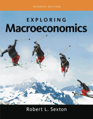 Cover image: Exploring Macroeconomics 7th edition 9781285859446