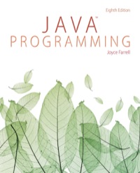 Cover image: Java Programming 8th edition 9781285856919