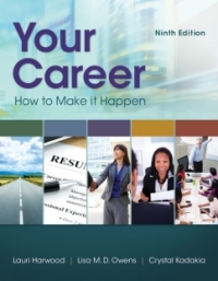 Cover image: MindTap Career Success for Harwood/Owens/Kadakia?s Your Career: How To Make It Happen, 9th Edition, [Instant Access] 9th edition 9781305494862
