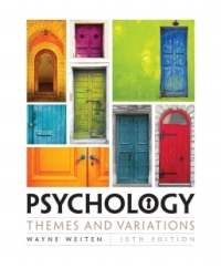 Cover image: MindTap Psychology for Weiten's Psychology: Themes and Variations 10th edition 9781305501720