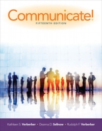Cover image: MindTap Speech for Verderber/Verderber/Sellnow's Communicate! 15th edition 9781305504325
